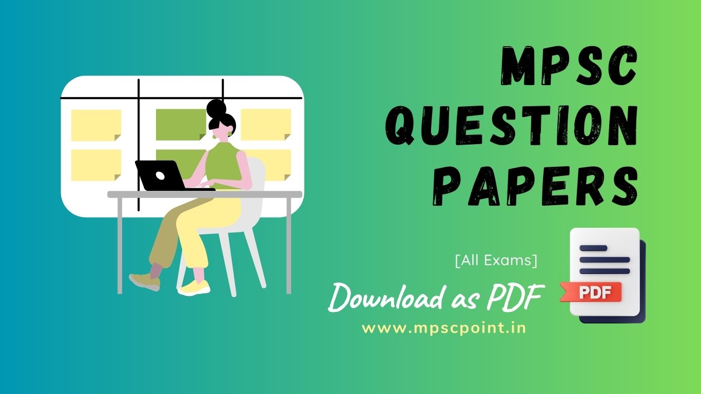 MPSC question papers PDF