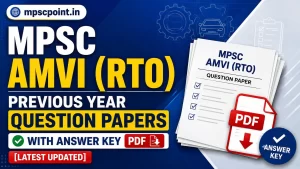 AMVI RTO question paper with answer key