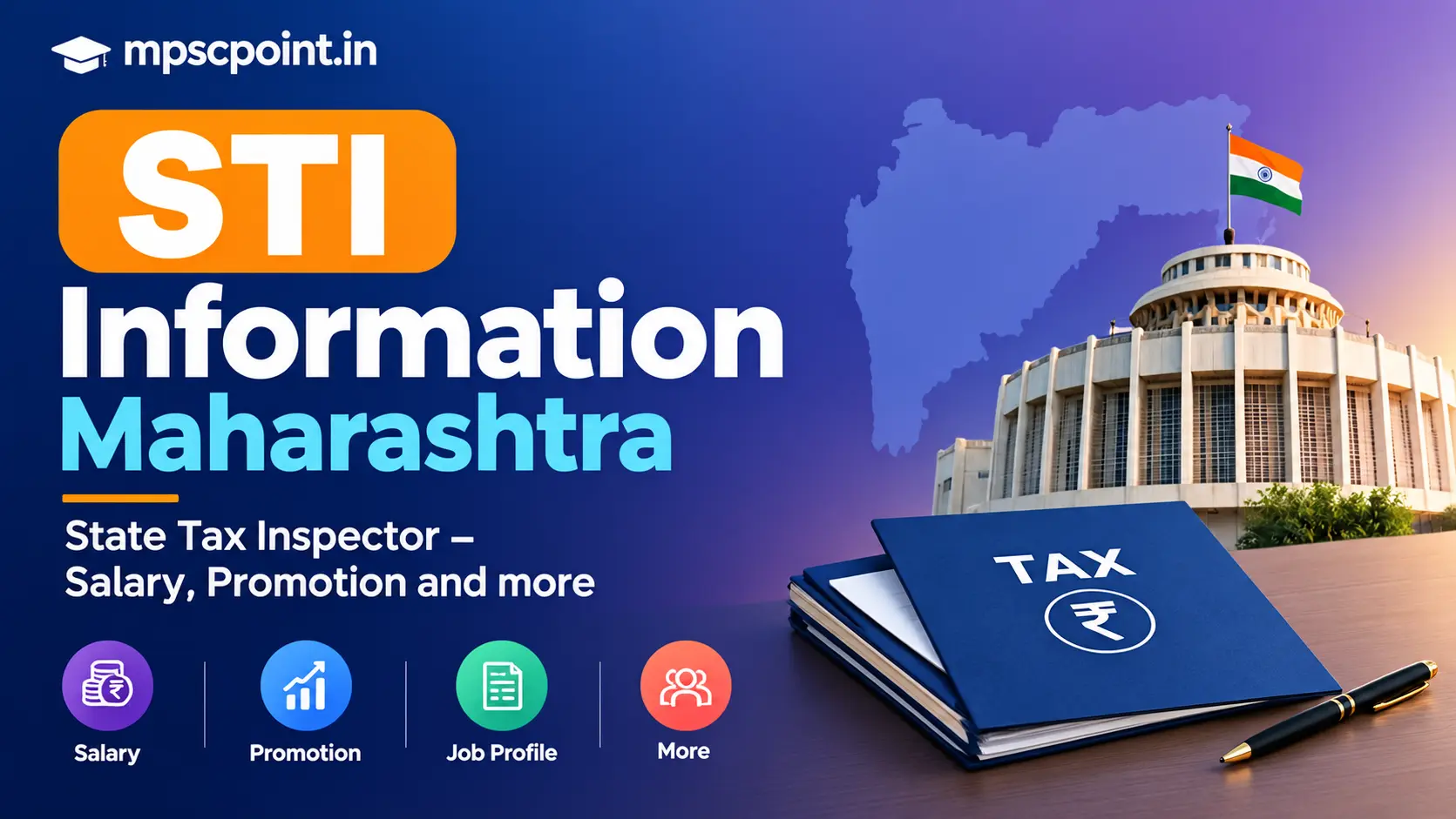 STI post information in marathi